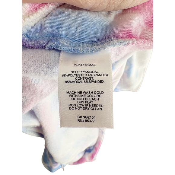 SANCTUARY Shorts Size 3X NEW Sunsoaker Elastic Waist Short Pink Blue Pockets - Picture 7 of 9